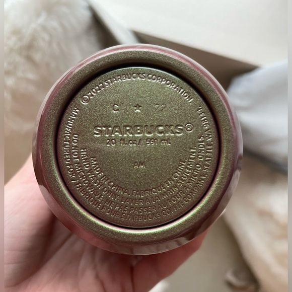 Starbucks Jewel Lid 2-tone Sparkle Iridescent Water Bottle, NWOT and Unused - Picture 8 of 12